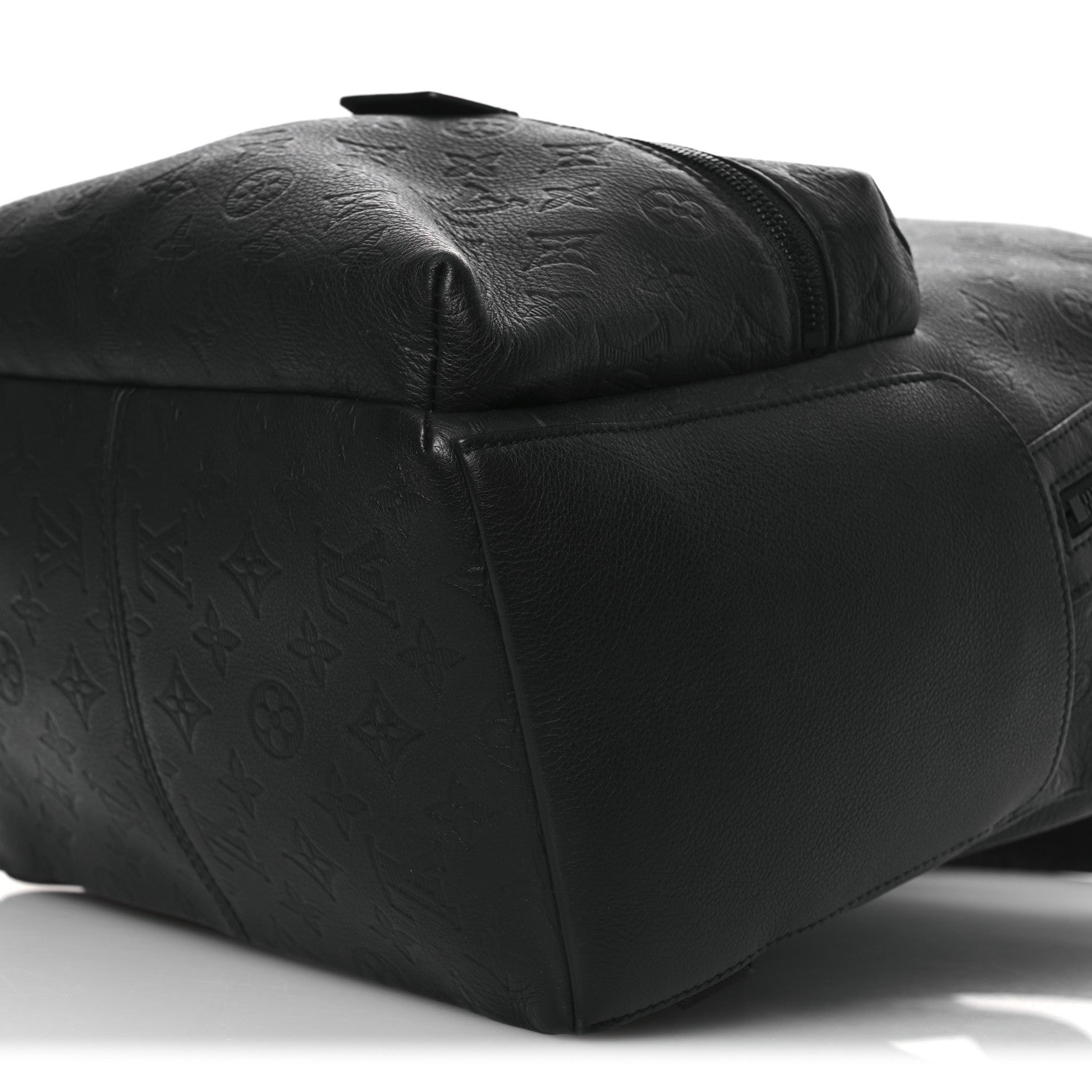 Louis Vuitton Calfskin Monogram Shadow Discovery Backpack  Black 9 of 11