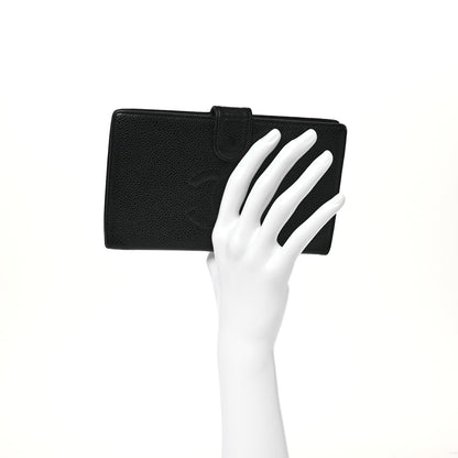 Chanel Caviar Timeless CC French Wallet Black 2 of 15