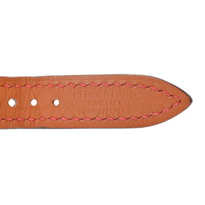 Hermes Swift 38mm Double Tour Apple Watch Strap Rouge Casaque 3 of 4