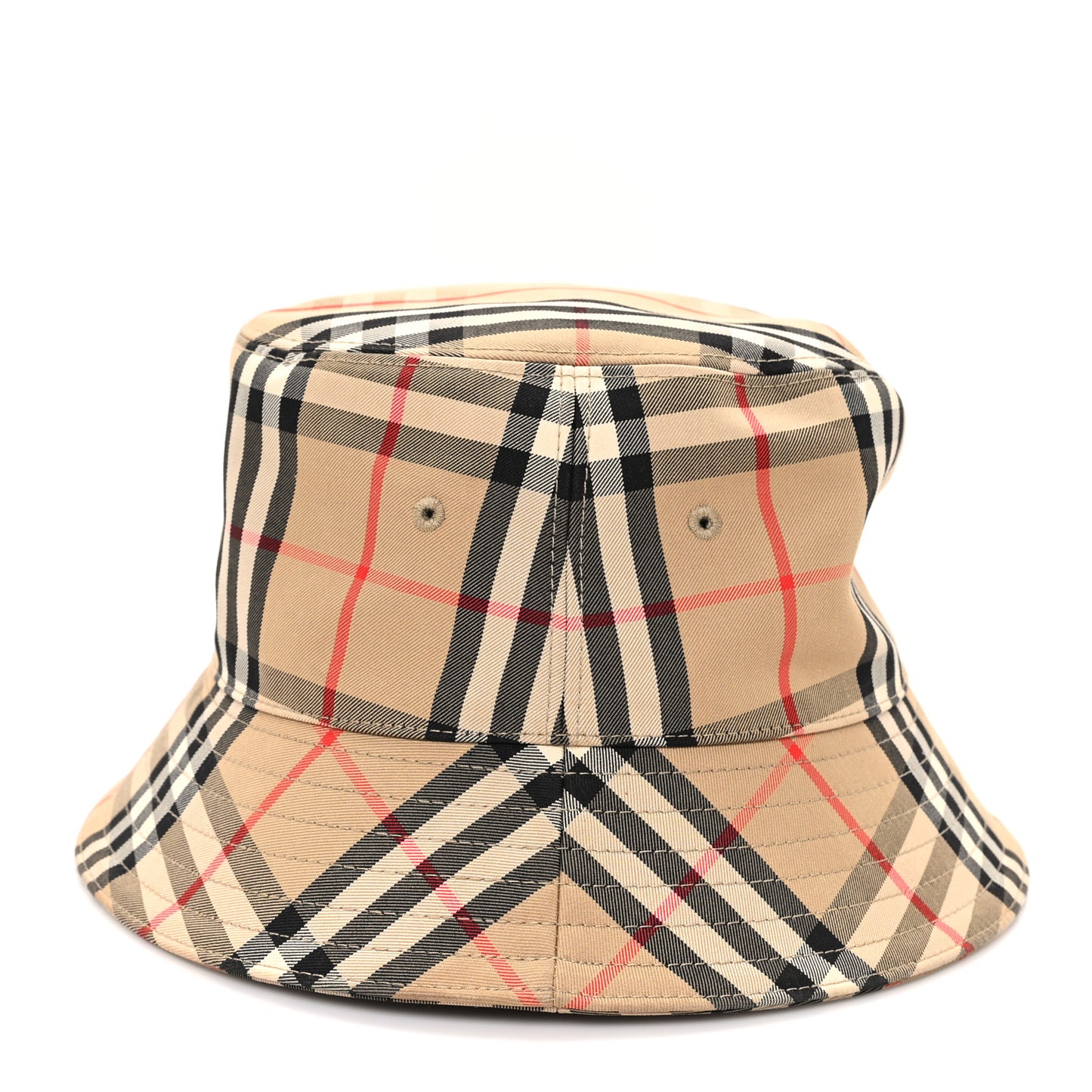 Technical Cotton Vintage Check Bucket Hat M Archive Beige