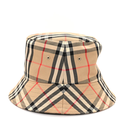 Burberry Technical Cotton Vintage Check Bucket Hat M Archive Beige 4 of 8