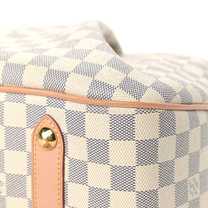 Louis Vuitton Damier Azur Siracusa GM 6 of 18