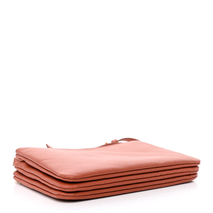 Celine Lambskin Small Trio Crossbody Bag Tan 4 of 11