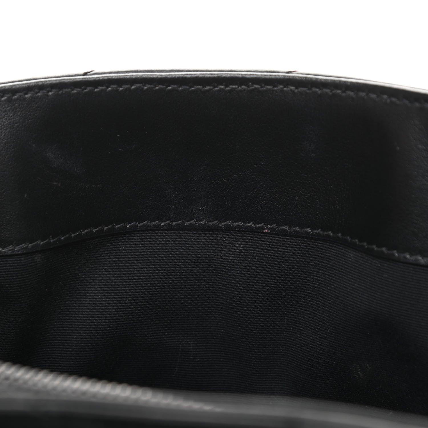 Saint Laurent Calfskin Y Quilted Monogram Medium Loulou Chain Satchel Black 12 of 17