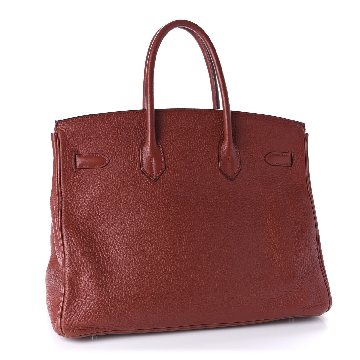 Hermes Taurillon Clemence Birkin 35 Brique 3 of 14