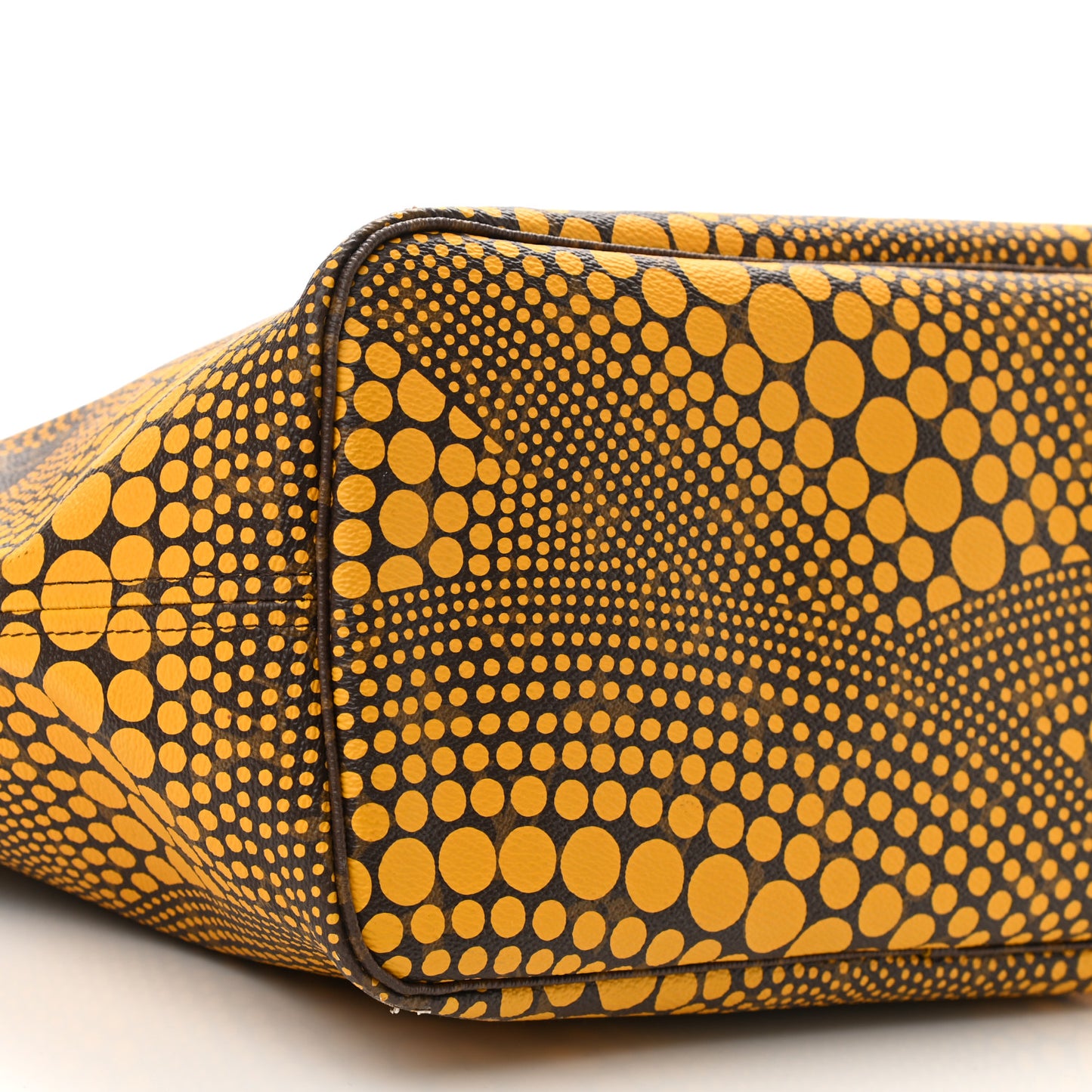 Monogram Kusama Waves Neverfull MM Yellow