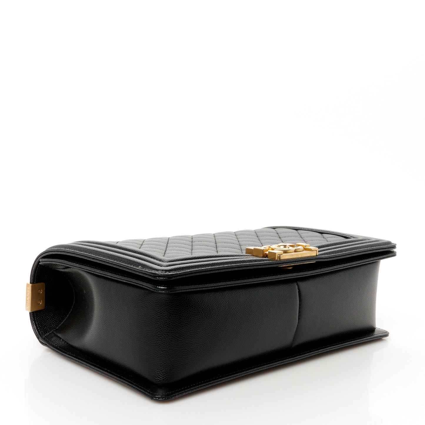 Caviar Quilted New Medium Boy Flap Black