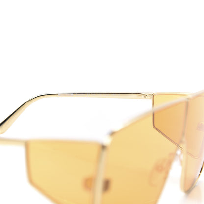 Tom Ford Square Spector Sunglasses TF 708 Gold 6 of 8