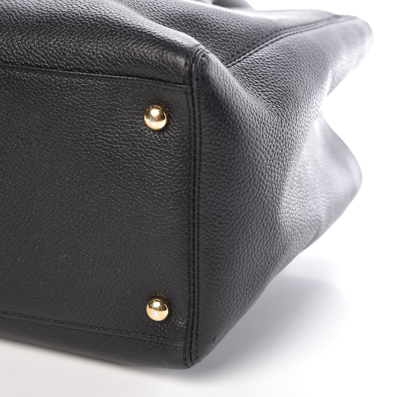 Chanel Calfskin Small Cerf Executive Shopper Tote Black 14 of 14