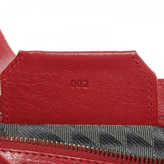 Leather PS1 Mini Pouch Messenger Bag Burgundy