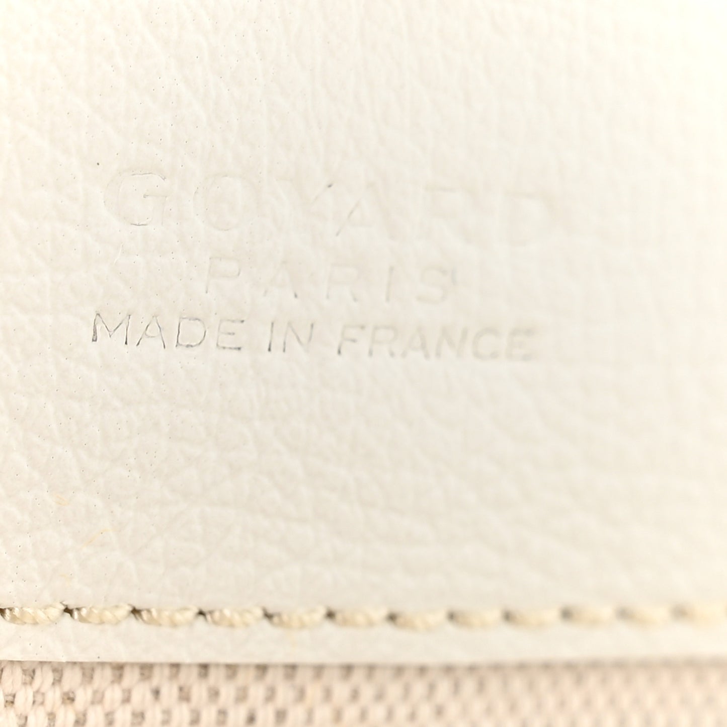 Goyardine Saint Louis GM White