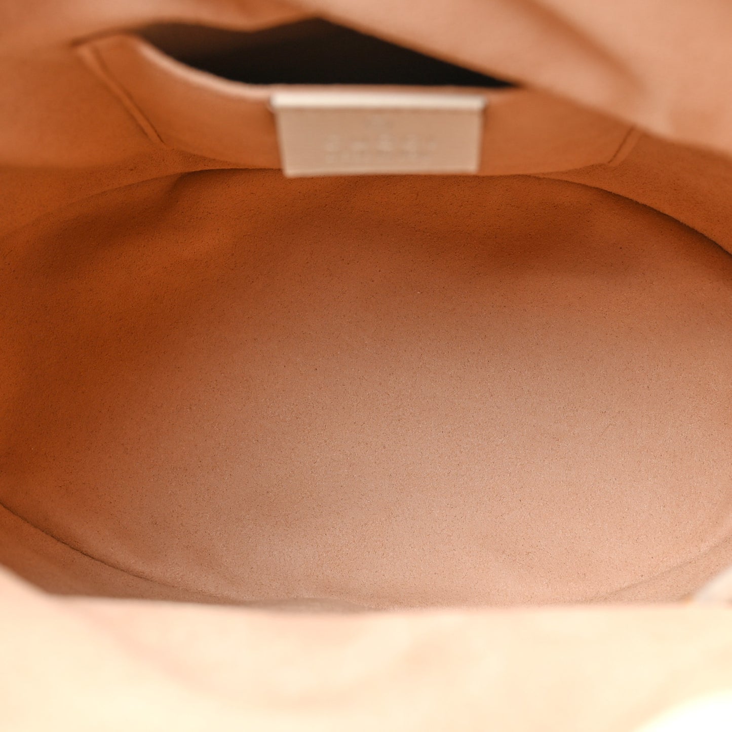 Azalea Sakai Calfskin Horsebit 1955 Drawstring Bucket Bag Mystic White