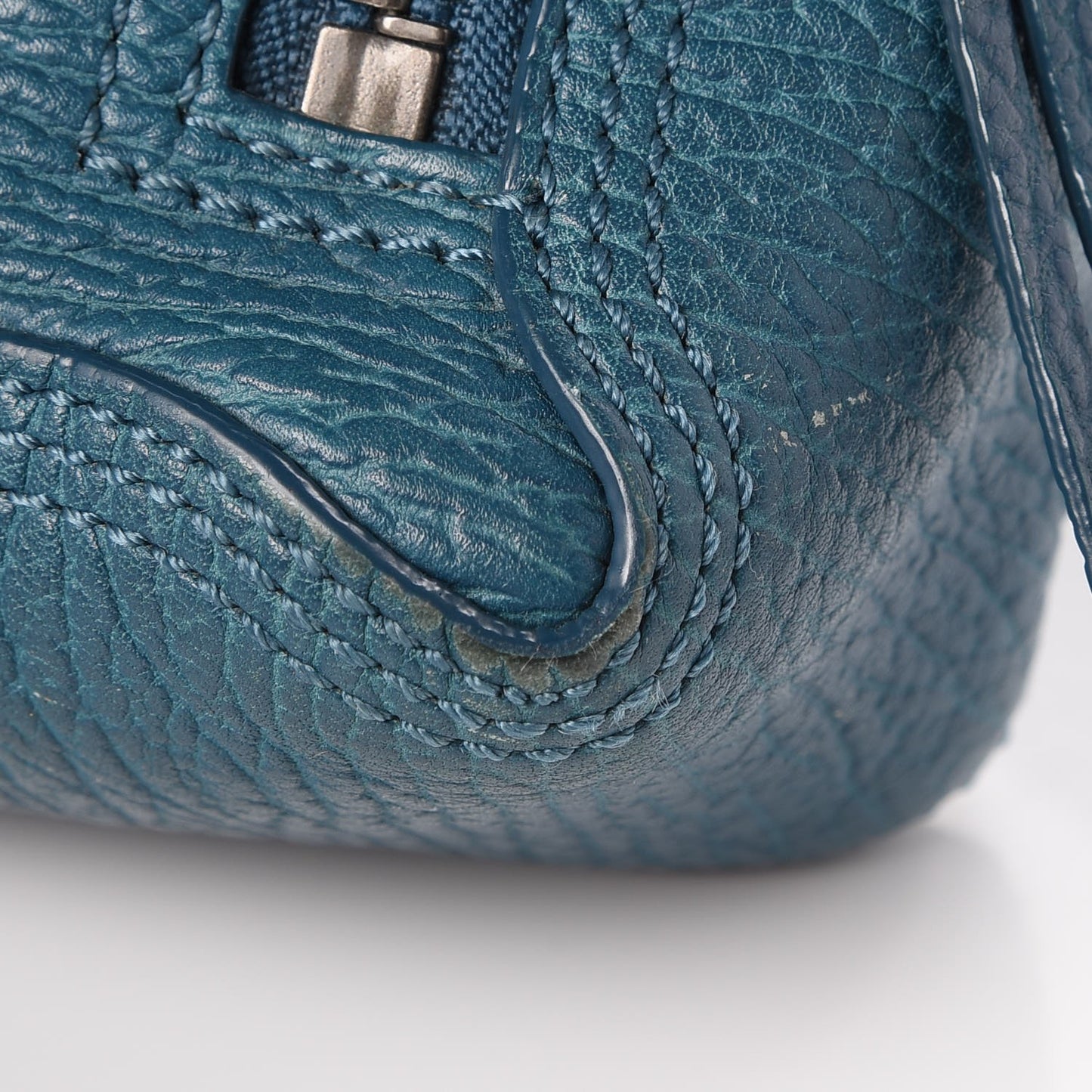 3.1 Textured Calfskin Mini Pashli Satchel Nile