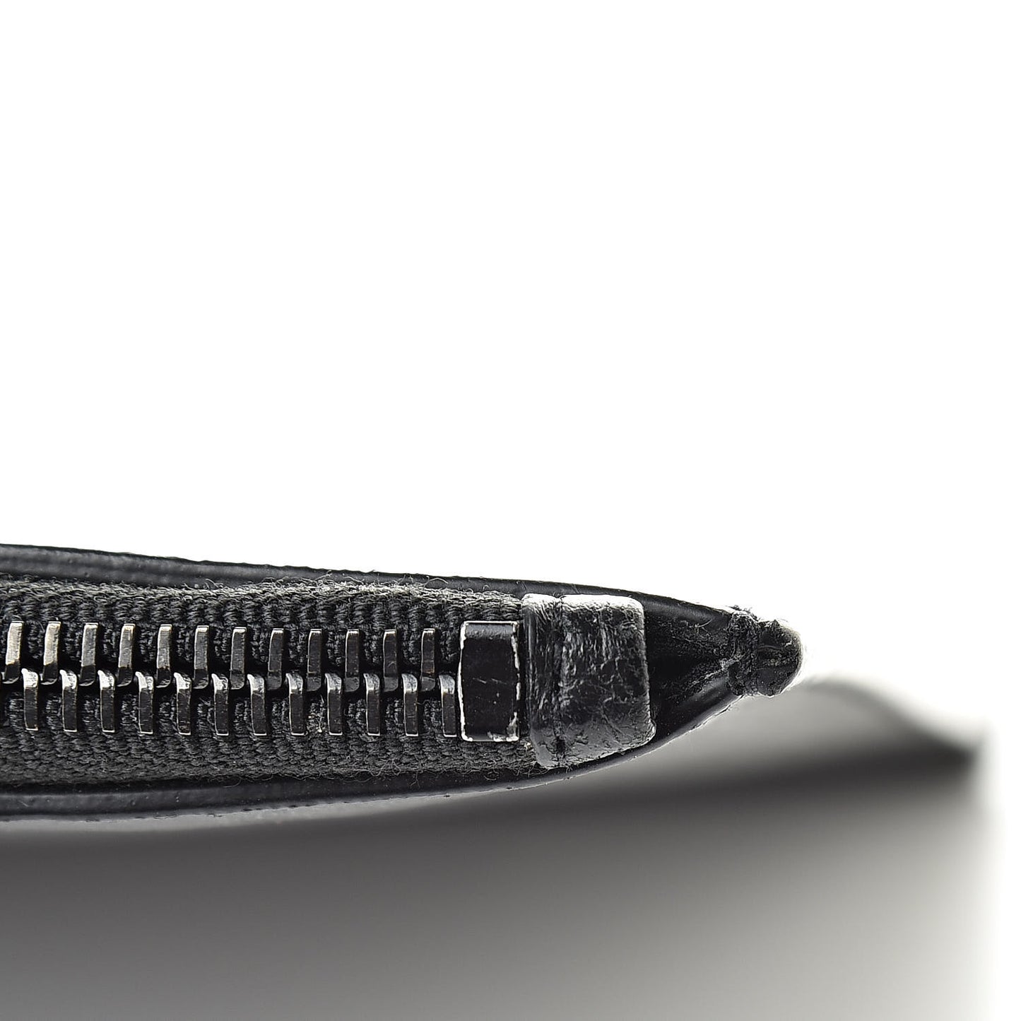 Calfskin Crocodile Embossed Monogram iPad Case Black