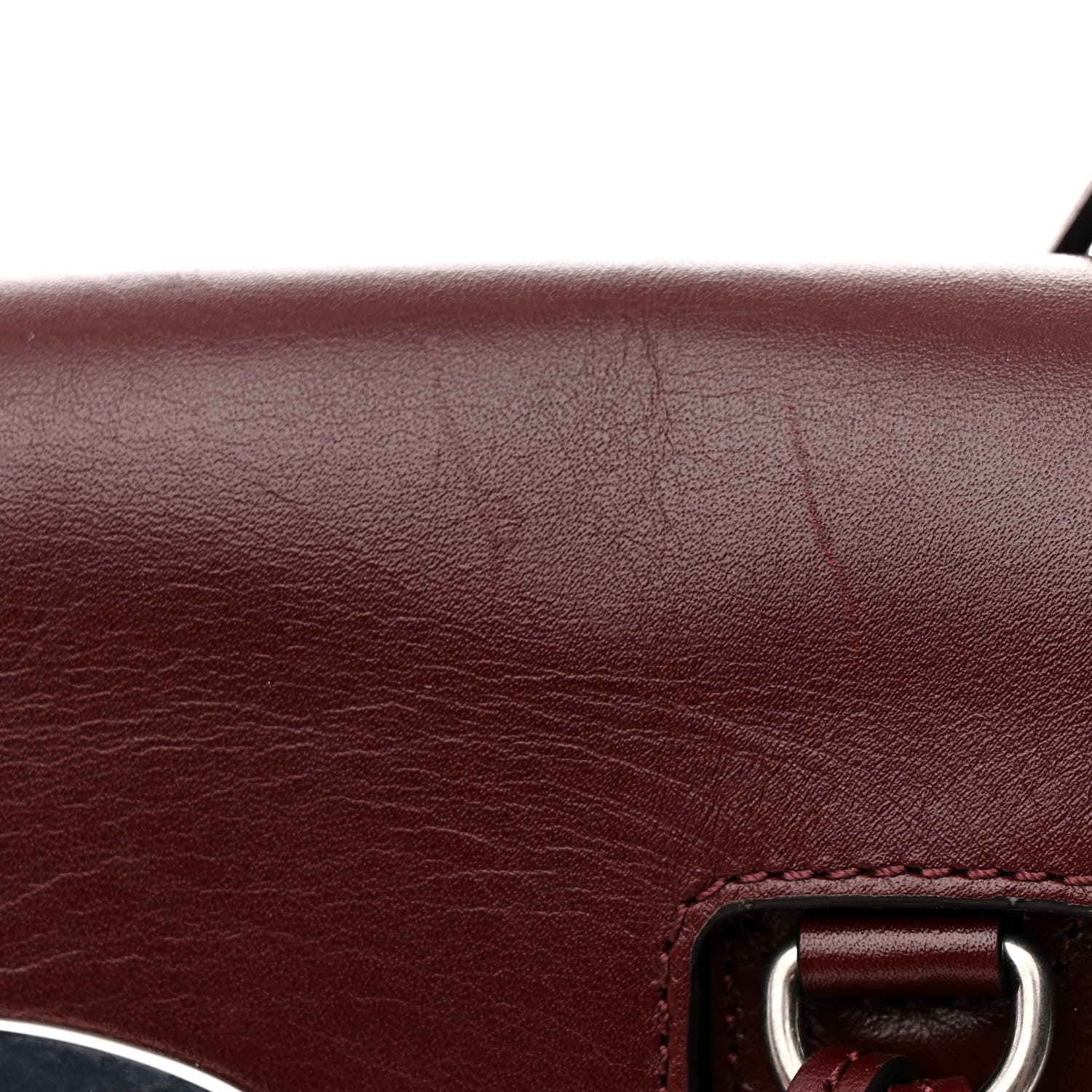 Mulberry Shiny Smooth Calfskin East West Bayswater Black Cherry 8 of 18