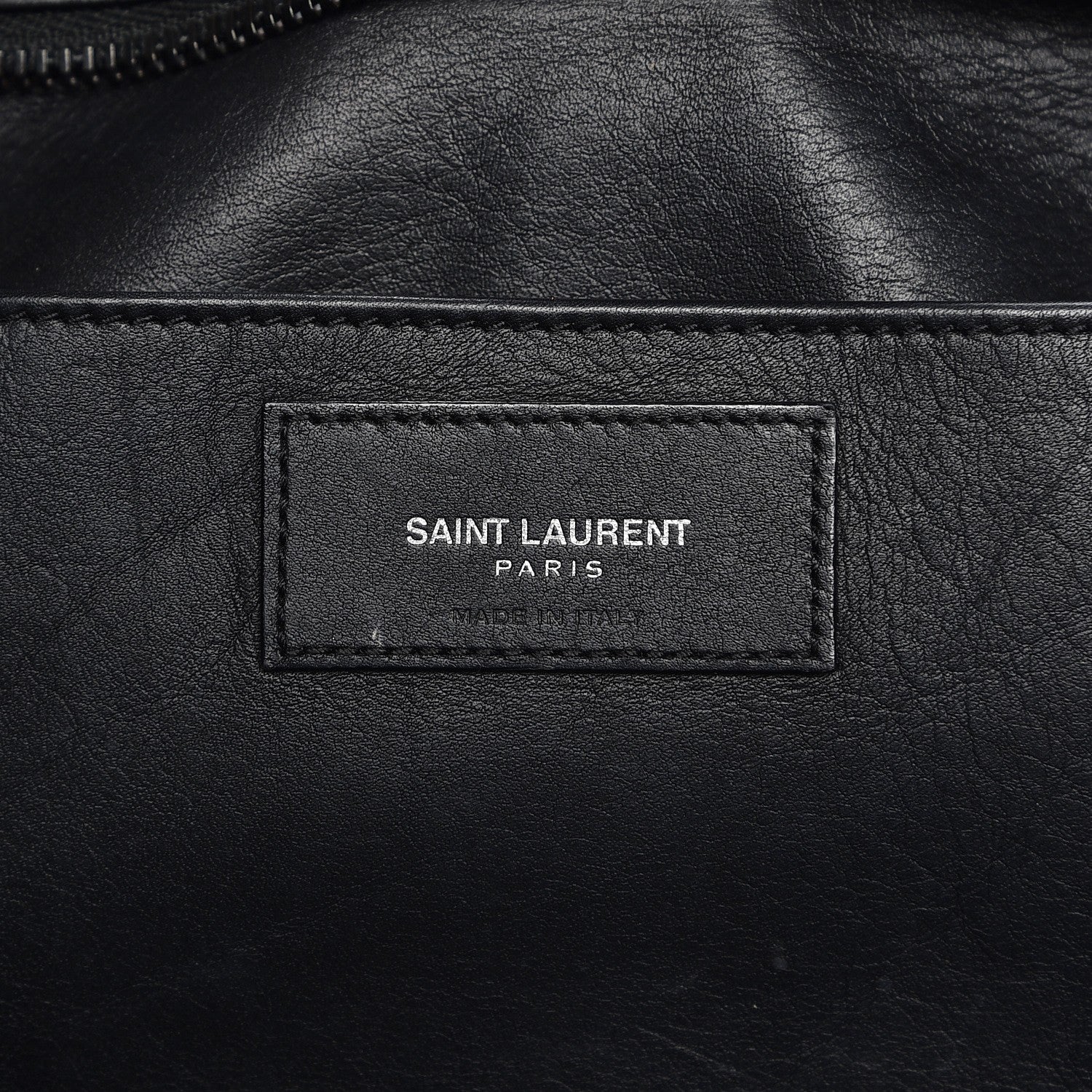 Saint Laurent Smooth Calfskin Small Monogram Cabas Black 11 of 18