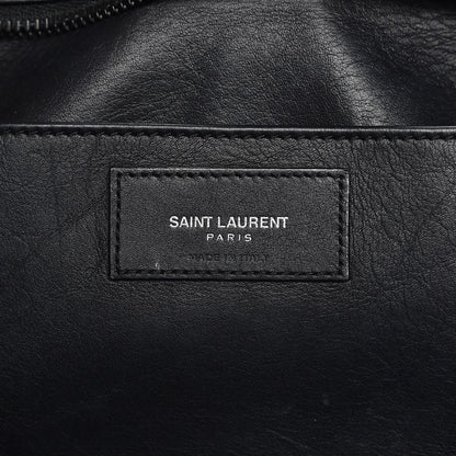Saint Laurent Smooth Calfskin Small Monogram Cabas Black 11 of 18