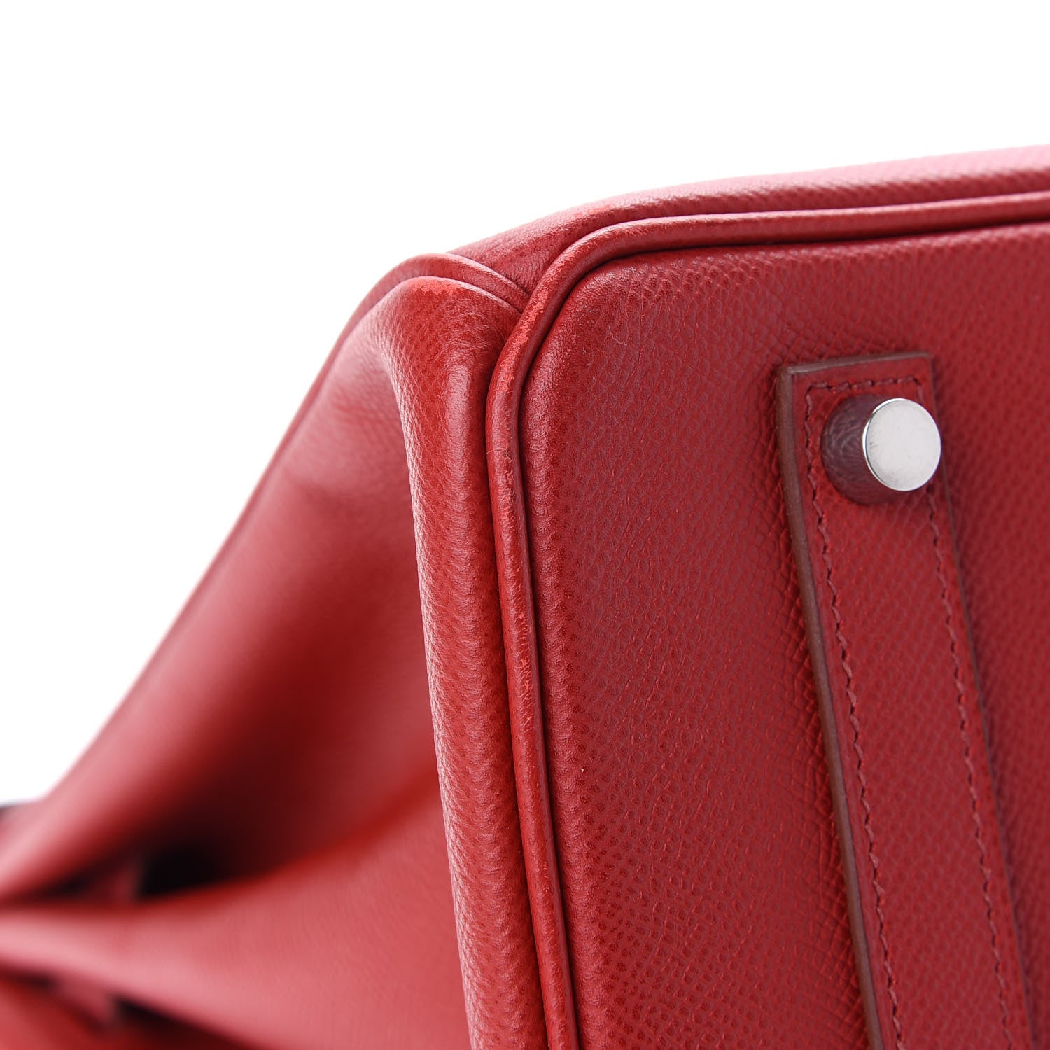 Hermes Epsom Birkin 35 Rouge Garance 9 of 15