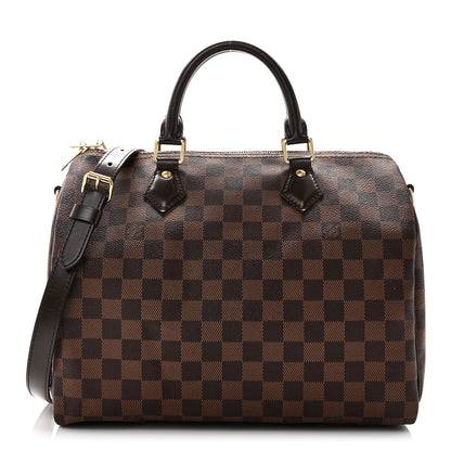 Louis Vuitton Damier Ebene Speedy Bandouliere 30 1 of 9