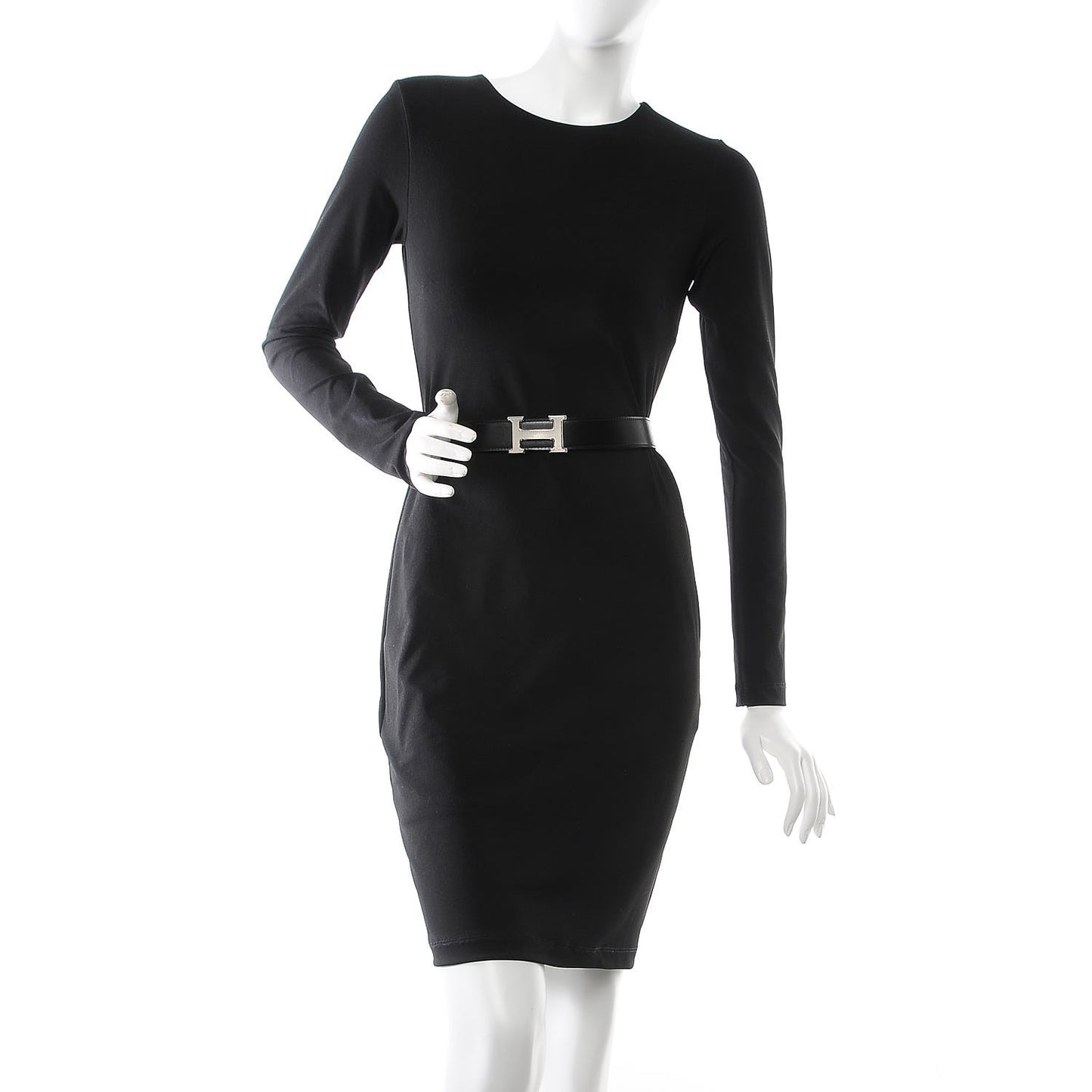 Box Togo 32mm Guilloche H Belt 90 Black Gold