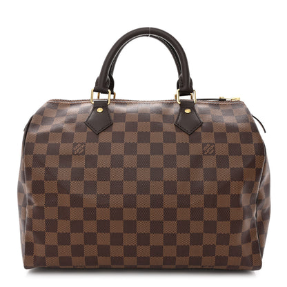 Louis Vuitton Damier Ebene Speedy 30 1 of 10