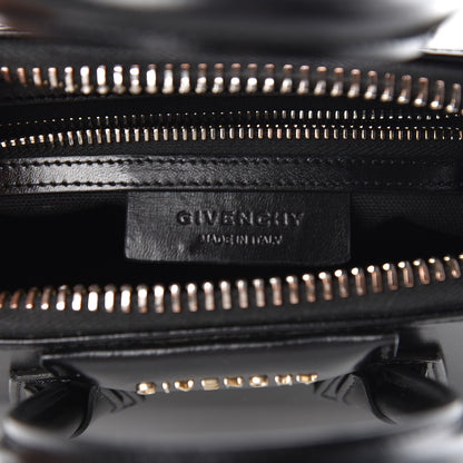 Givenchy Shiny Lord Calfskin Mini Antigona Black 6 of 10