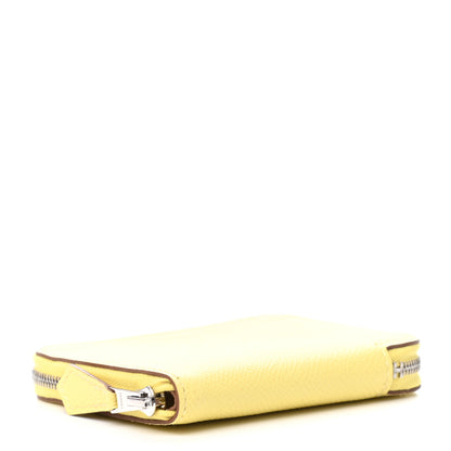 Hermes Epsom Azap Mini Wallet Jaune Poussin 4 of 8