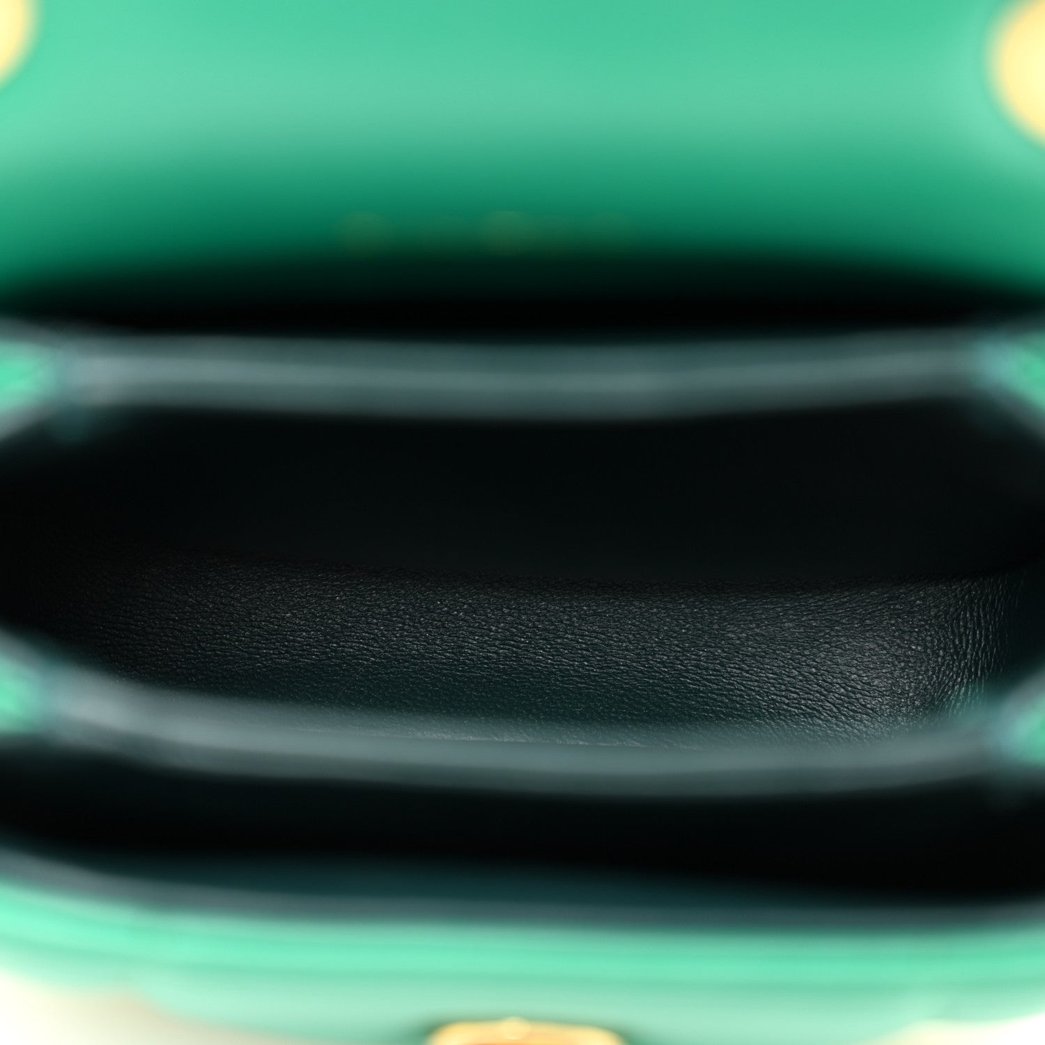 Bulgari Calfskin Serpenti Reverse Micro Top Handle Emerald Green 5 of 10