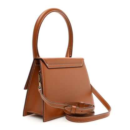 Jacquemus Smooth Calfskin Le Grand Chiquito Light Brown 3 of 9