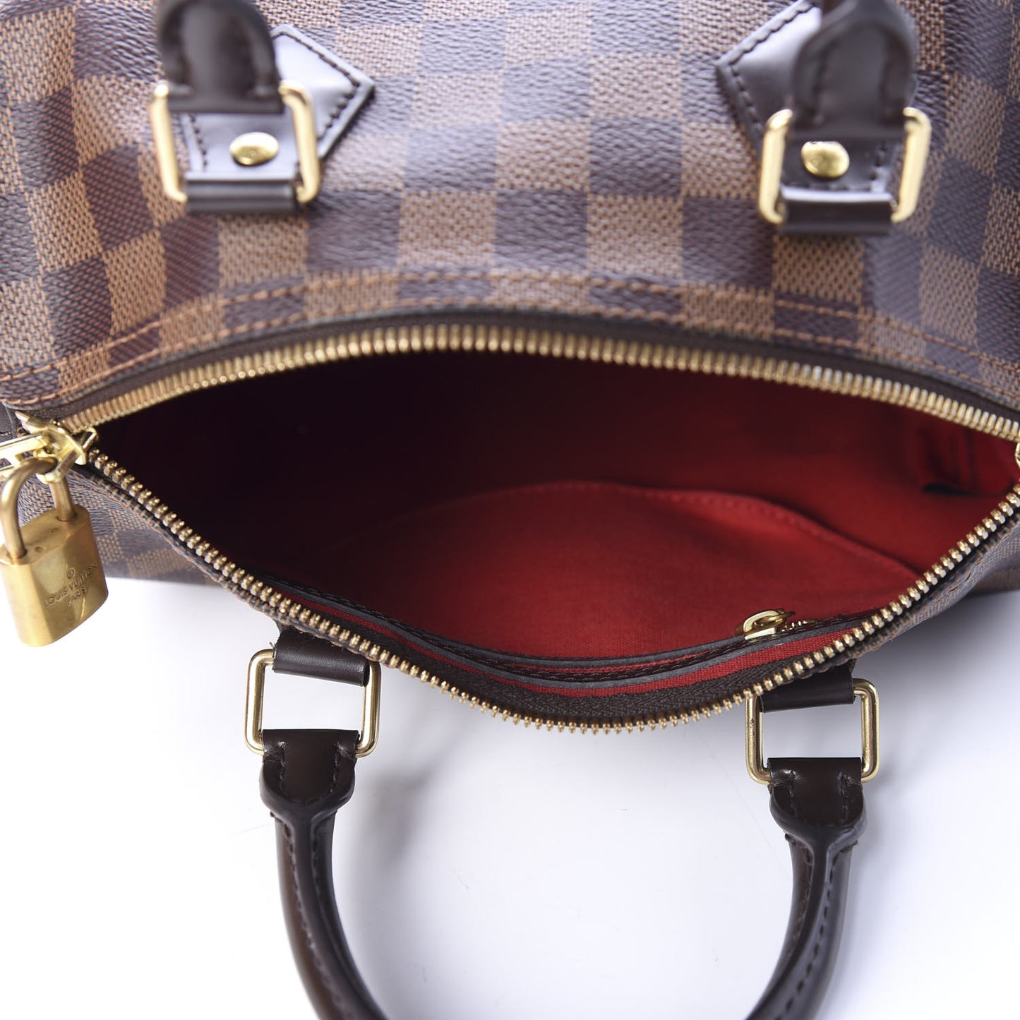 Damier Ebene Speedy Bandouliere 25