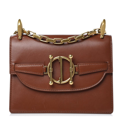 Christian Dior Calfskin Direction Flap Brown 1 of 8
