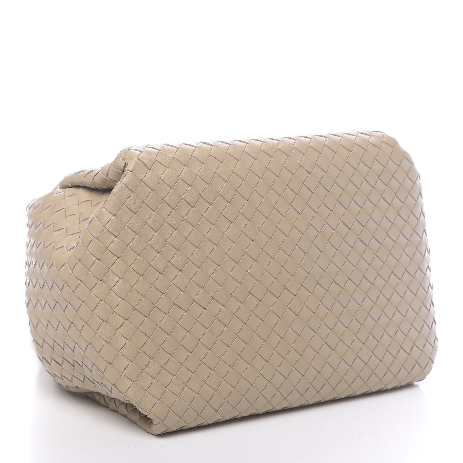 Bottega Veneta Nappa Intrecciato Medium Parachute Bag Mink 4 of 9