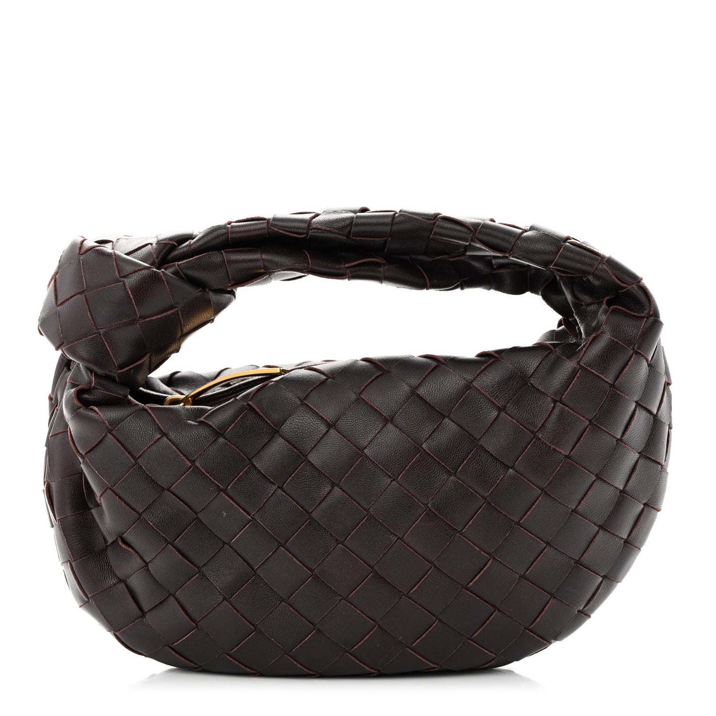 Nappa Intrecciato Mini Jodie Grape