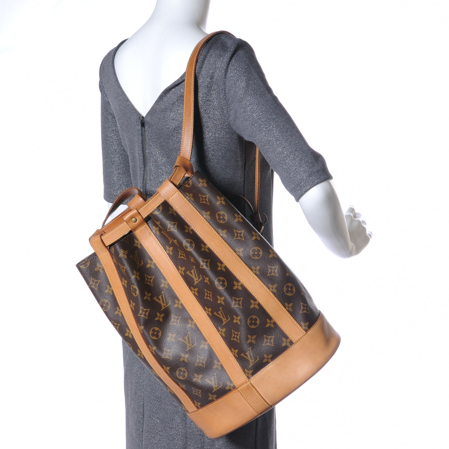 Louis Vuitton Monogram Randonnee GM Backpack 2 of 6