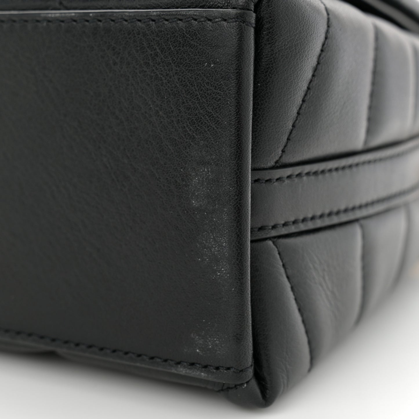 Soft Calfskin 4G Quilted Medium Shoulder Bag Black