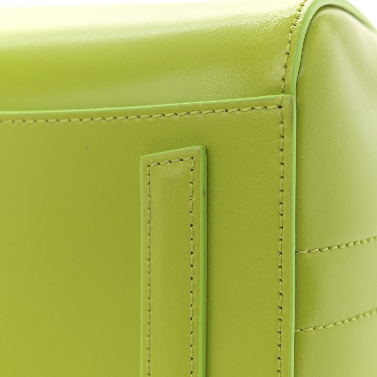 Givenchy Shiny Lord Calfskin Mini Antigona Citrus Green 11 of 11