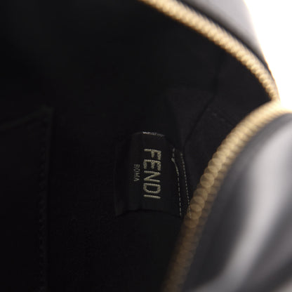 Fendi Vitello Century F is Fendi Bi-Color FF 1974 Embossed Camera Case Maya Black 8 of 12