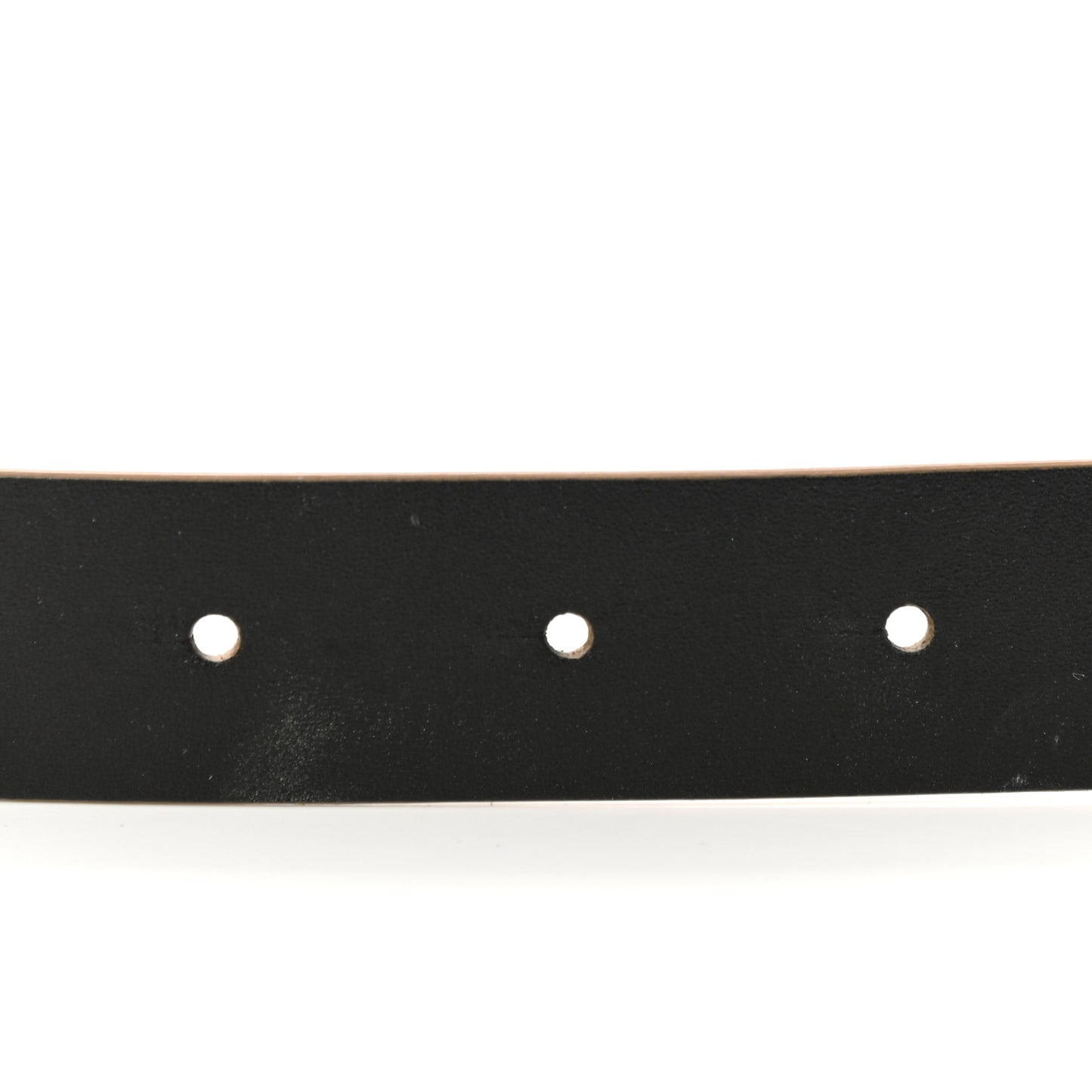 Suede Lambskin CC Chain Vintage Allure Logo Belt 80 32 Brown