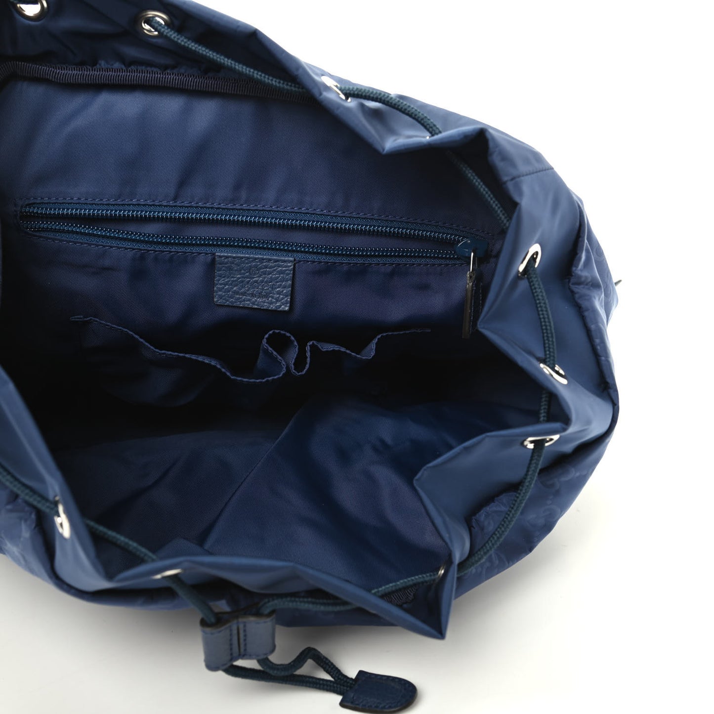 Nylon Monogram Medium Light Double Buckle Backpack Tide