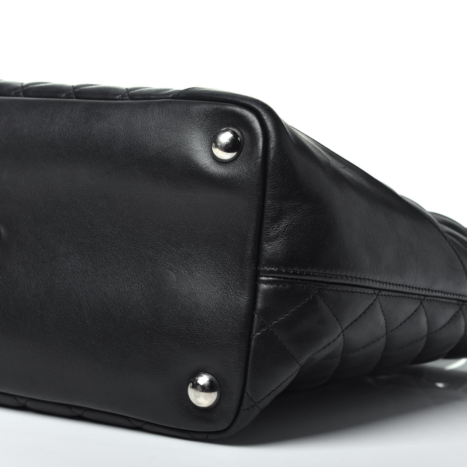 Chanel Calfskin Quilted Large Cambon Tote Black 9 of 9