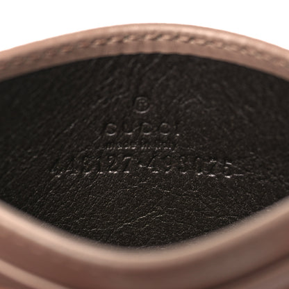 Gucci Calfskin Matelasse GG Marmont Card Holder Porcelain Rose 6 of 8