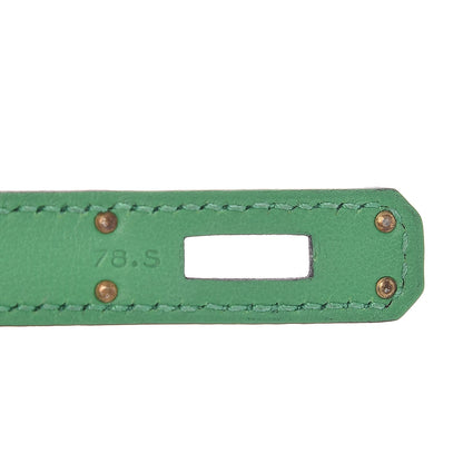 Hermes Swift Kelly Cut Clutch Pochette Bambou 8 of 17
