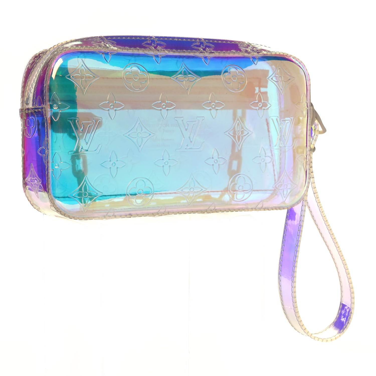 Louis Vuitton PVC Monogram Pochette Volga Iridescent Prism 3 of 11