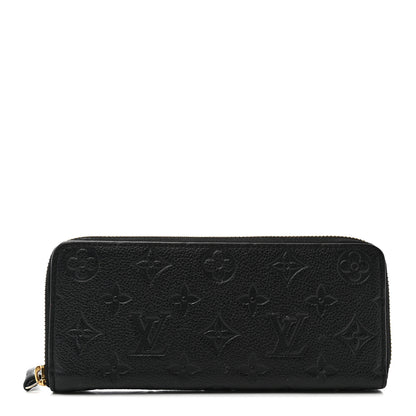 Louis Vuitton Empreinte Clemence Wallet Black 1 of 9