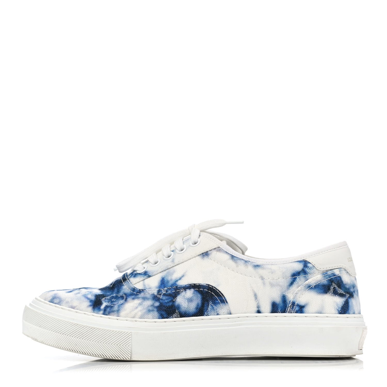 Louis Vuitton Denim Monogram Trocadero Tie Dye Sneakers 6.5 Marine 1 of 4