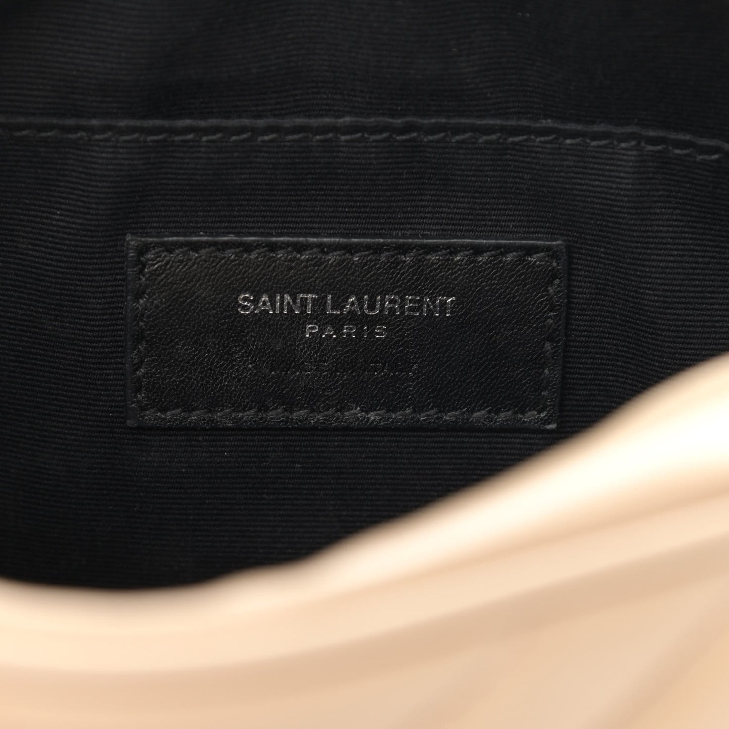 Calfskin Matelasse Monogram Lou Belt Bag Nude Powder