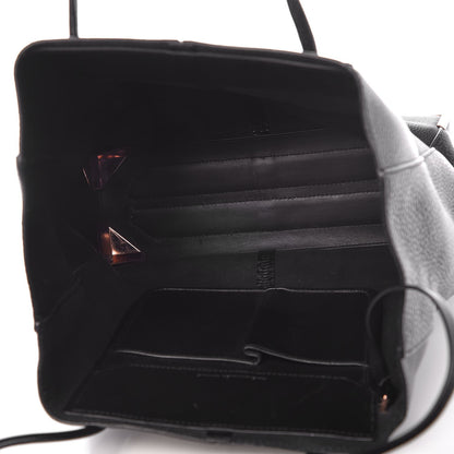 Alexander Wang Pebbled Calfskin Prisma Skeletal Tote Black Rose Gold Hardware 6 of 11