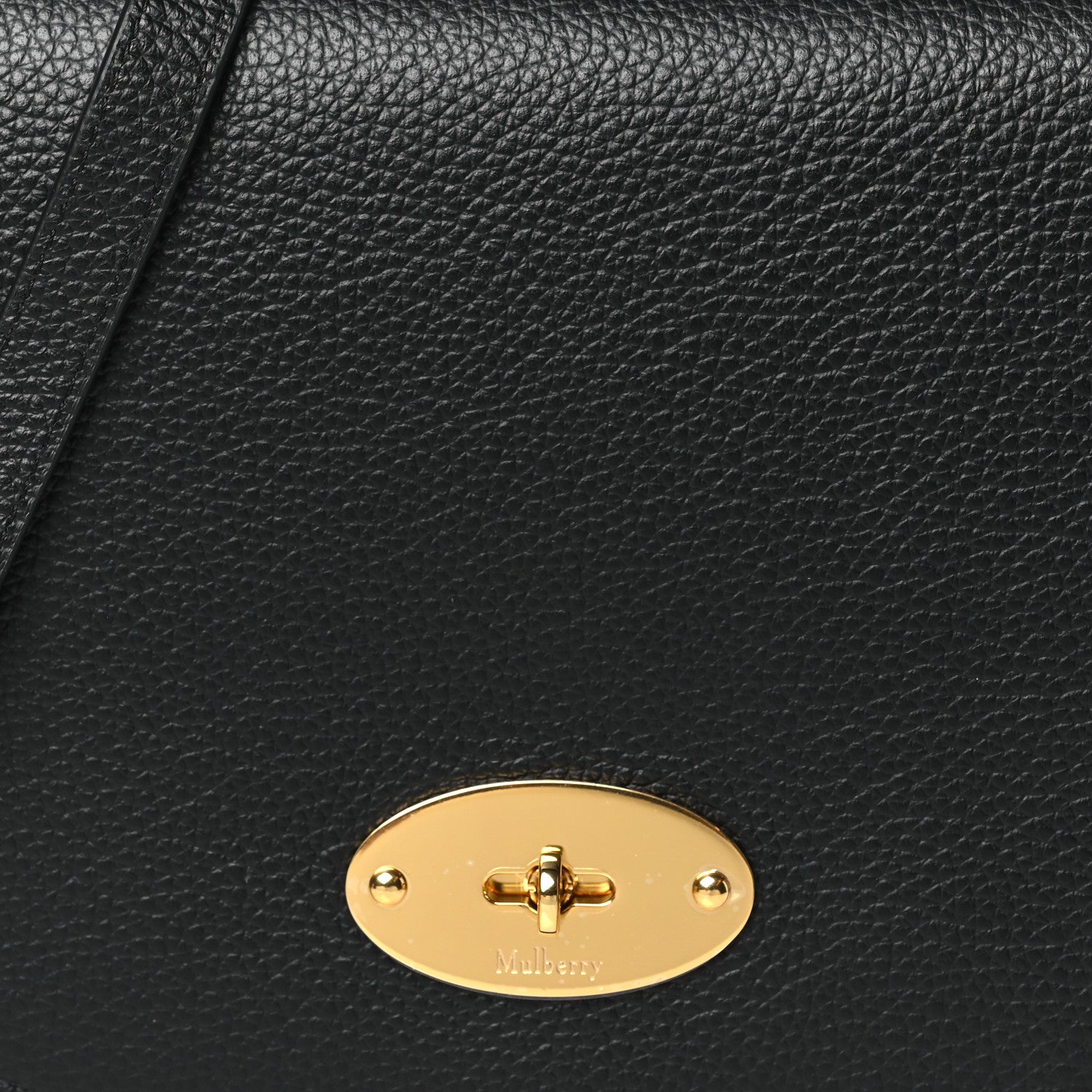 Mulberry Small Classic Grain Calfskin Small Darley Satchel Black 8 of 10