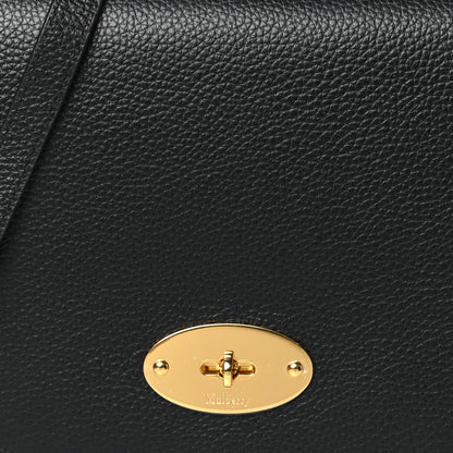 Mulberry Small Classic Grain Calfskin Small Darley Satchel Black 8 of 10