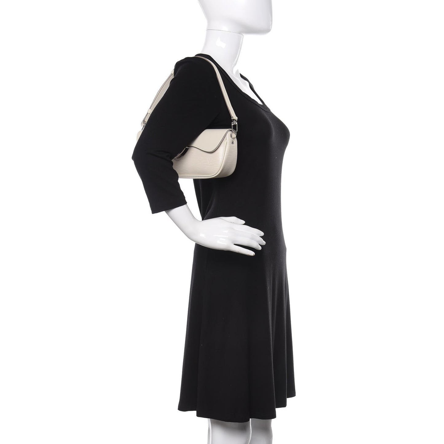 Epi Montaigne Clutch Ivory
